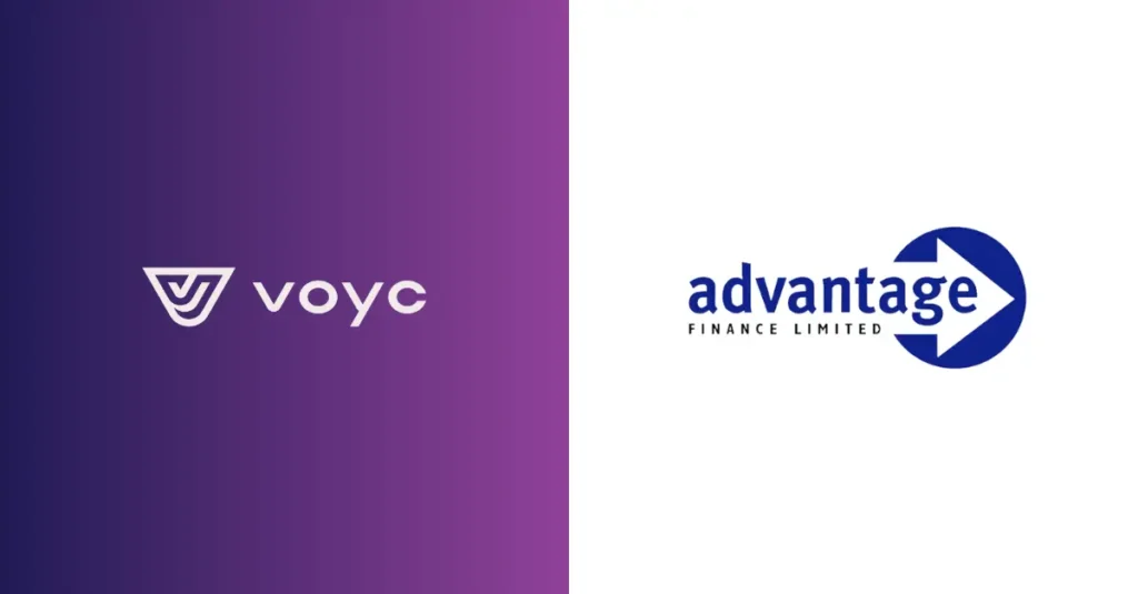 Voyc and Advantage logos