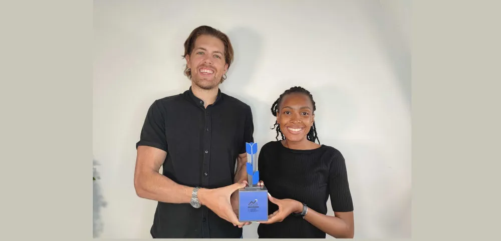 Matthew Westaway Lethabo Motsoaledi win Blue Tulip Award